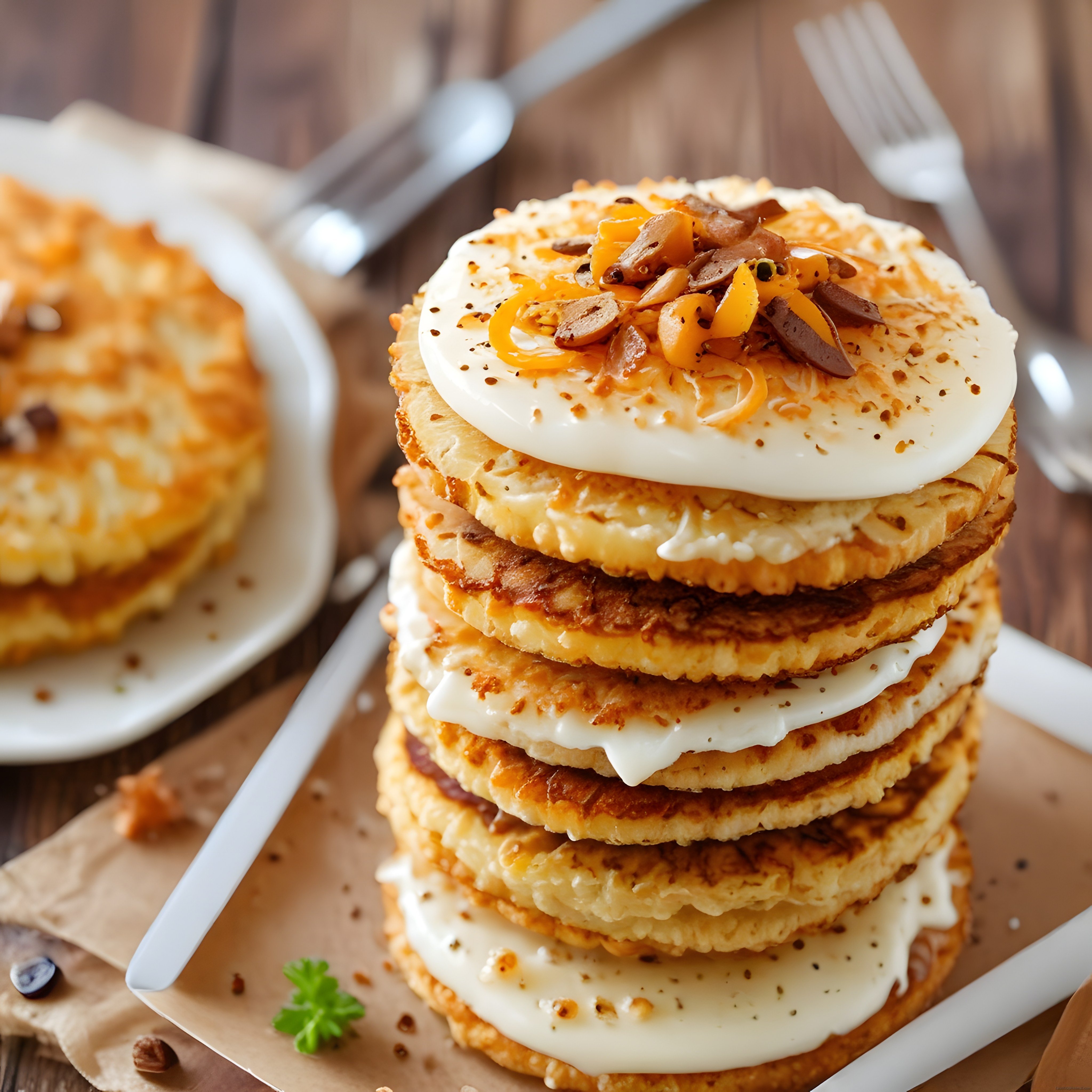 Yumurtalı Peynirli Patates Yığını: Kahvaltı İçin Pratik Doyurucu Tarif