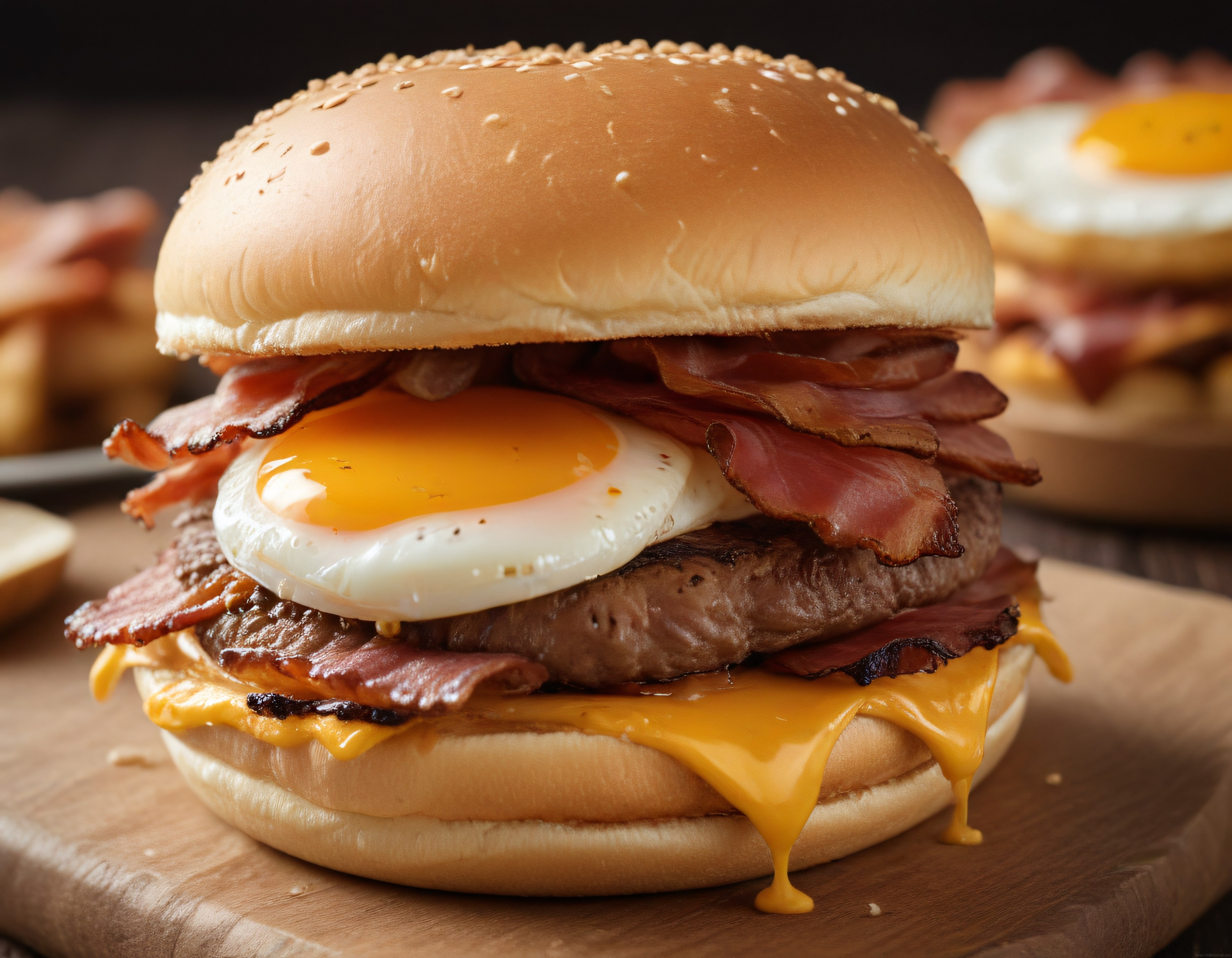Yumurtalı ve Pastırmalı Efsane Burger: Günün Her Öğününe Uygun Lezzet