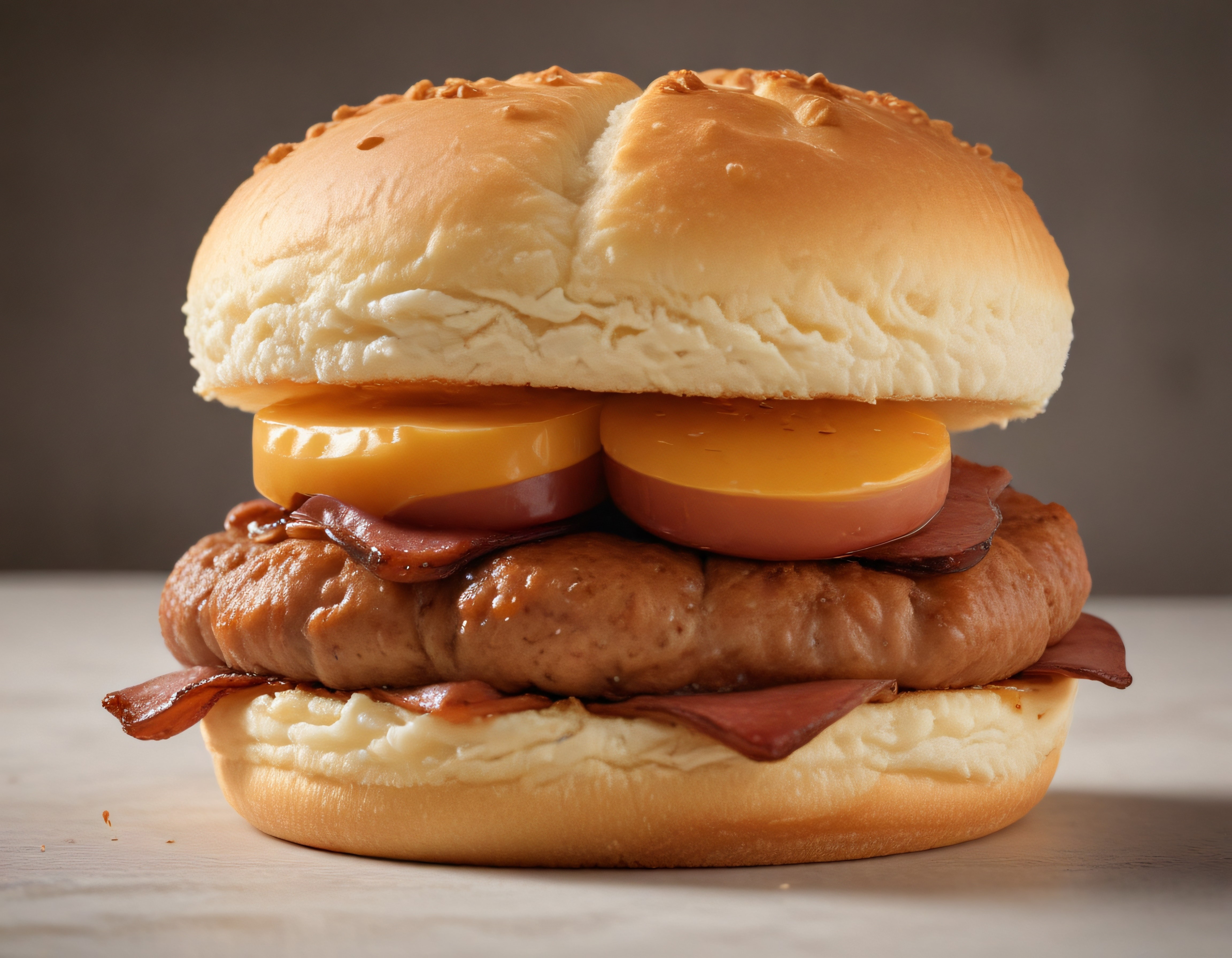 Yumuşacık Ekmek Arası Sucuklu Pastırmalı Cheddarlı Burger Tarifi
