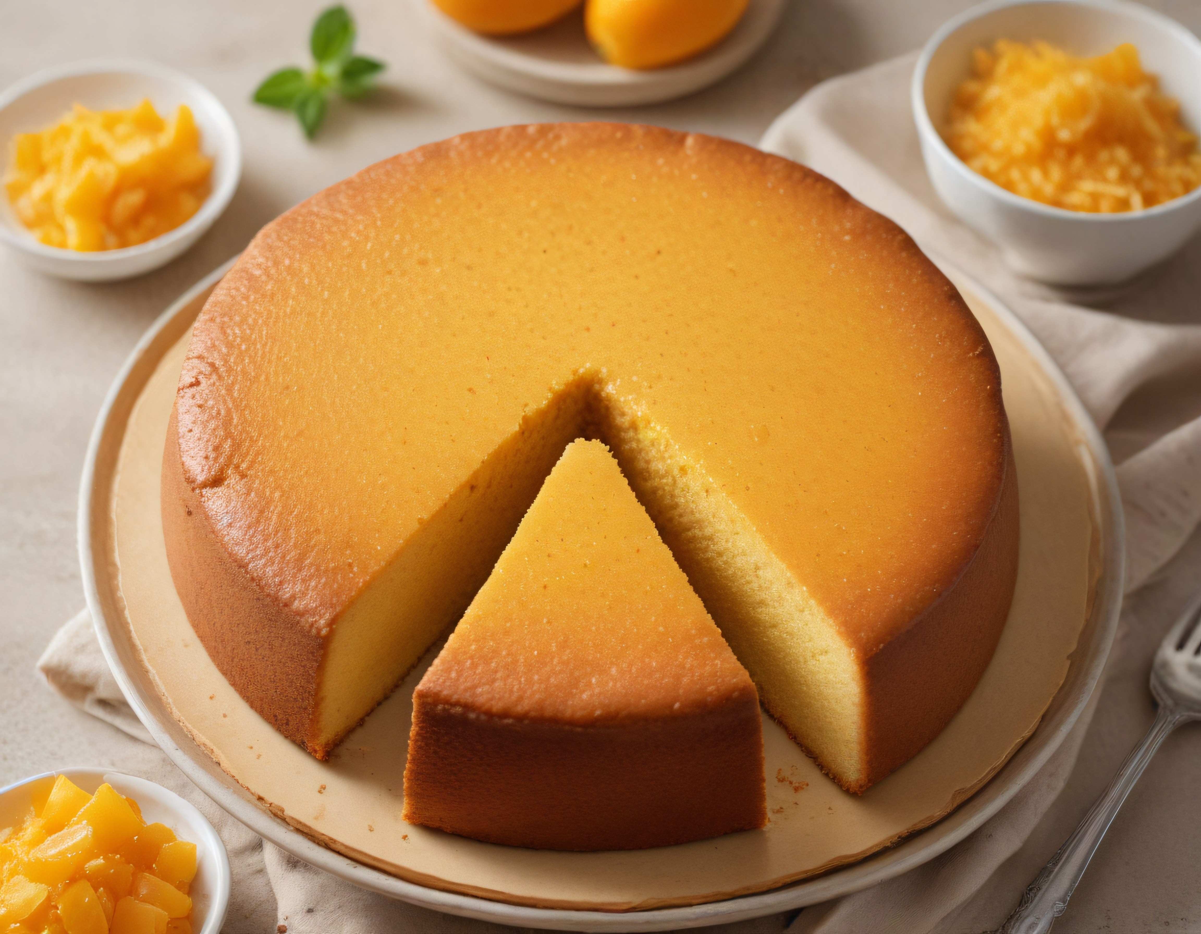 Yumuşak Dokulu Mango Aromalı Kek: Taze Meyveli Yaz Tatlısı ve Sunum Önerisi