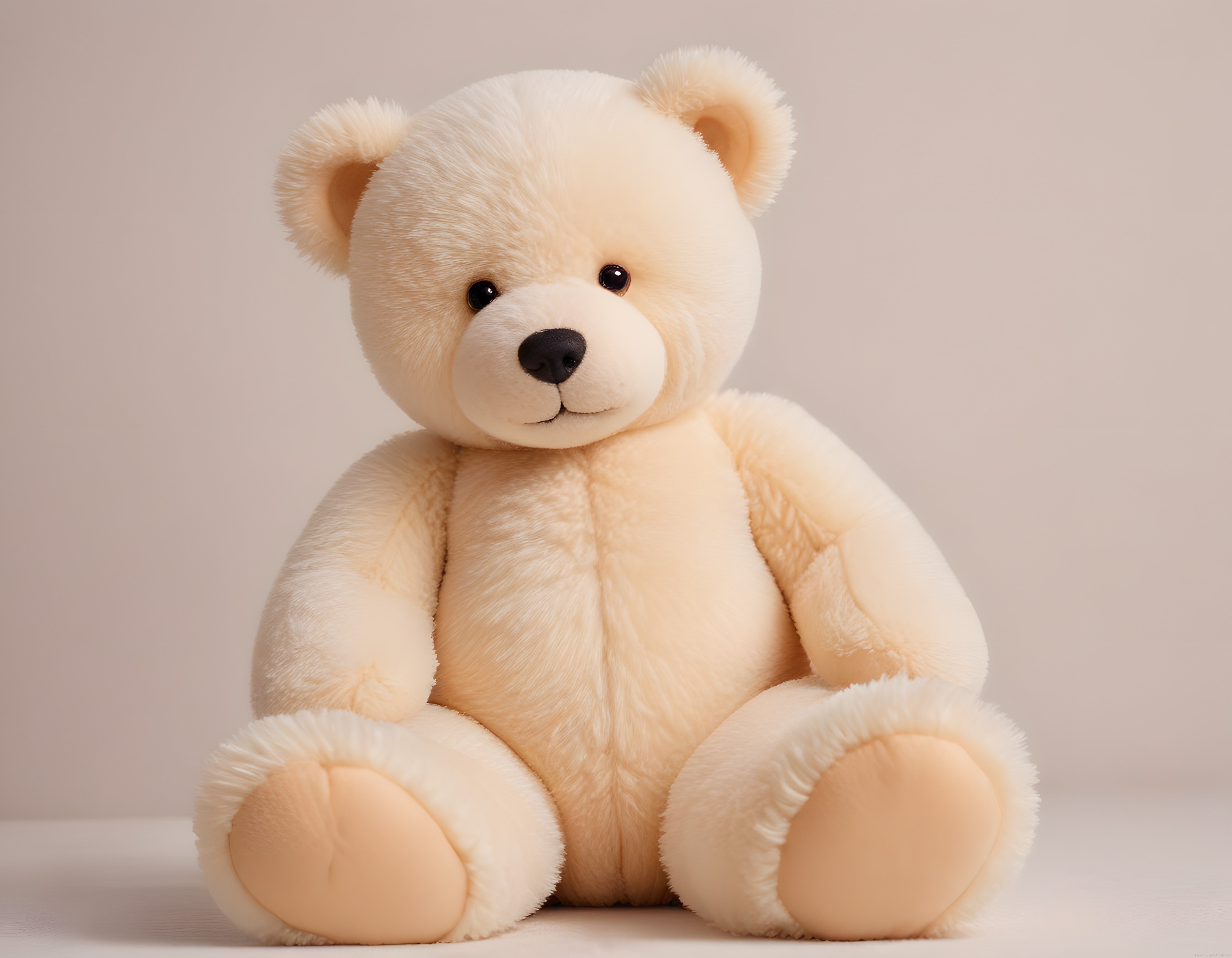 Yumuşak Krem Peluş Oyuncak Ayı Çocuk Odası Dekoru ve Hediyelik