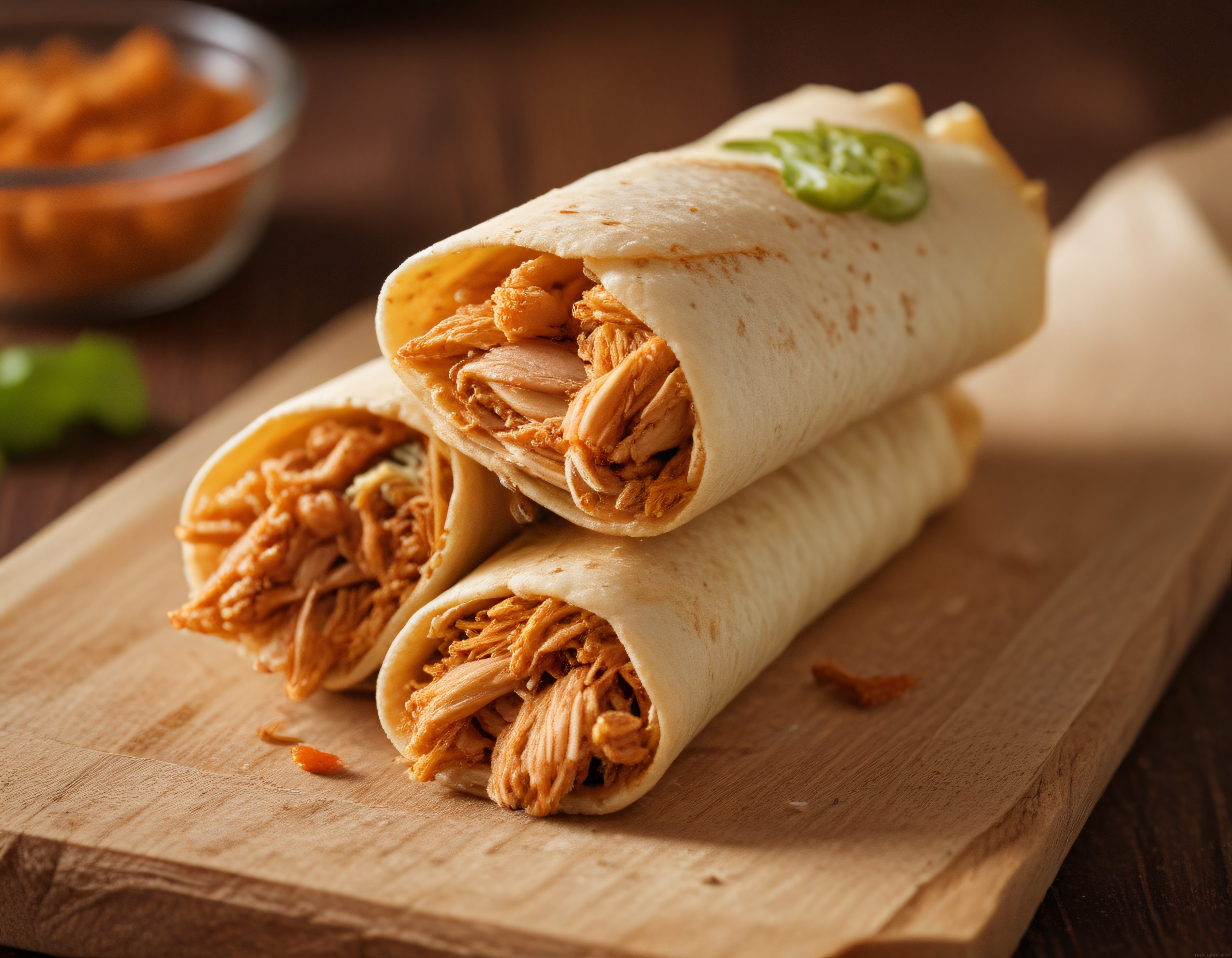 Yumuşak Tortilla Arası Tavuklu Dürüm: Ev Usulü Pratik ve Doyurucu Tarif