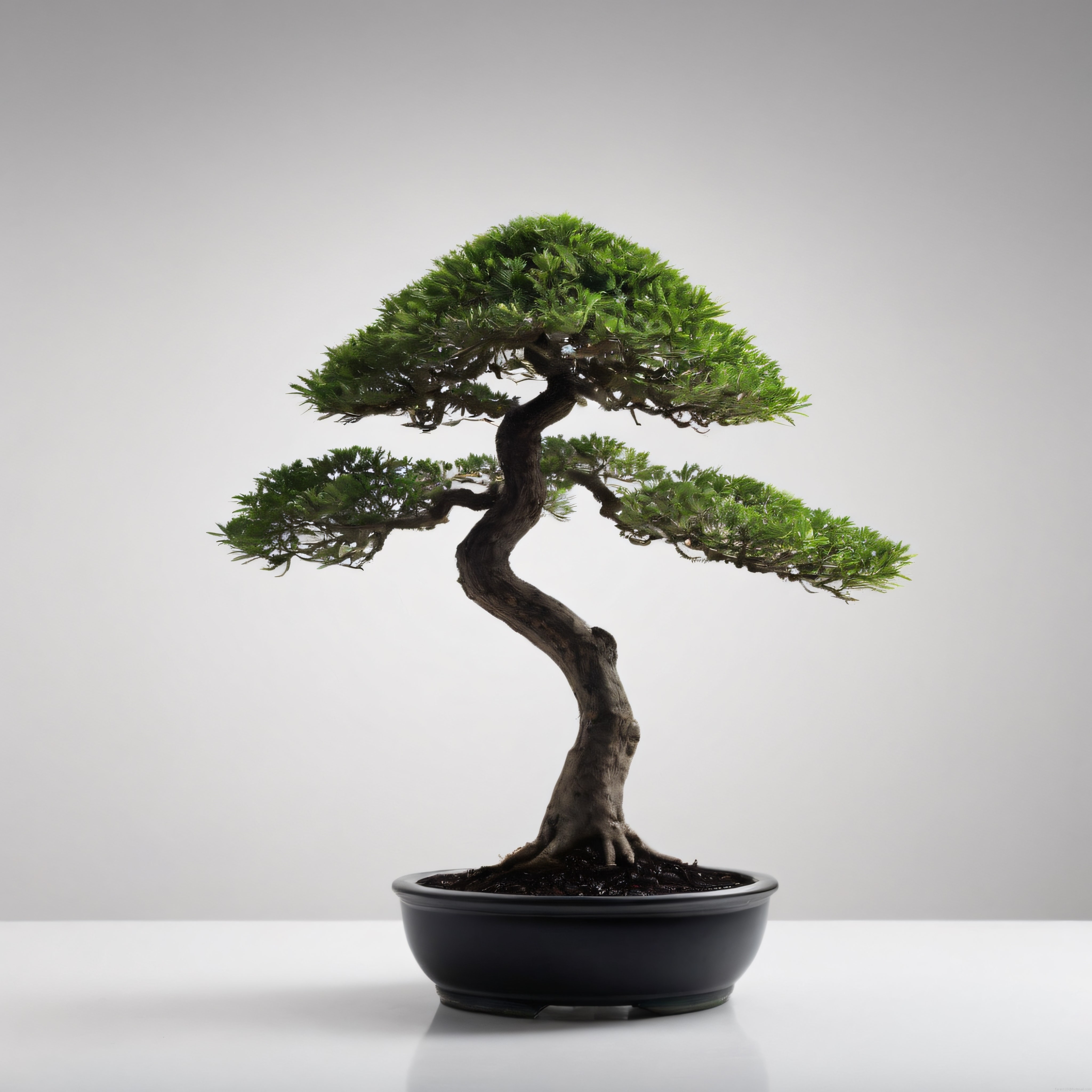 Zamana Meydan Okuyan Bonsai Güzelliği: Siyah Saksıda Ustalık Eseri