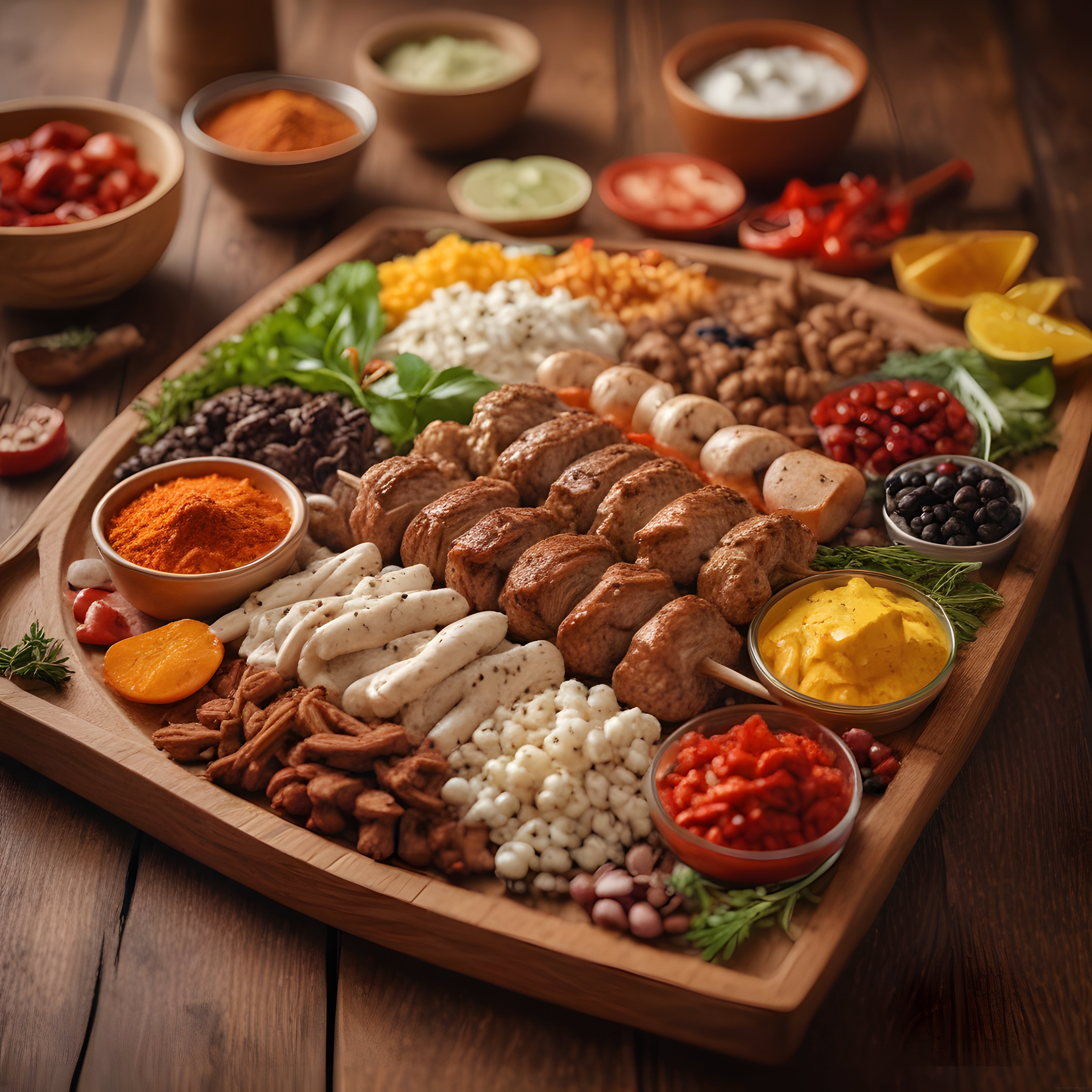 Zengin Kahvaltı Sunumu ve Şarküteri Tabağı ile Güne Keyifli Başlangıç