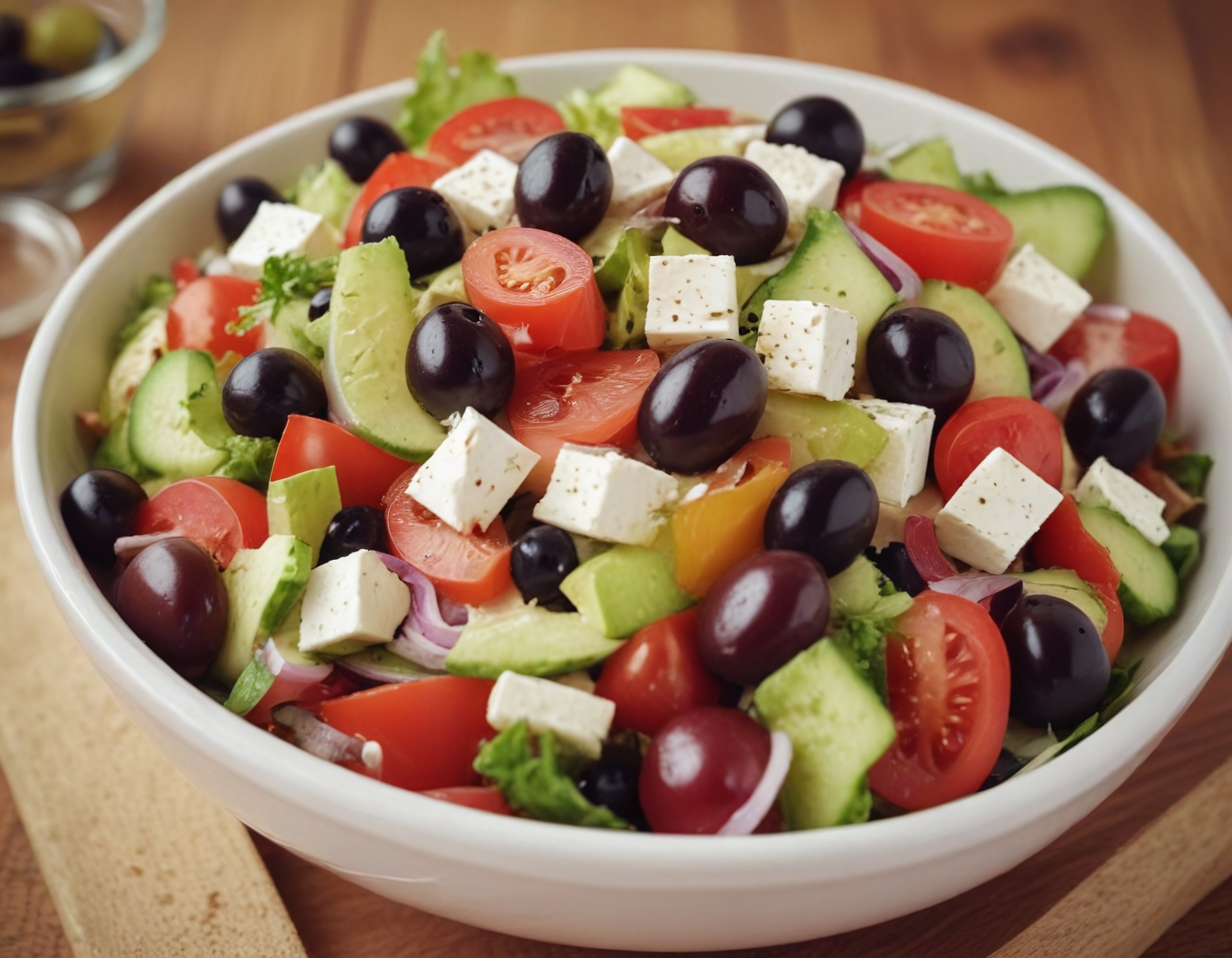 Zeytinli ve Peynirli Serinletici Akdeniz Salatası: Pratik ve Sağlıklı Tarif