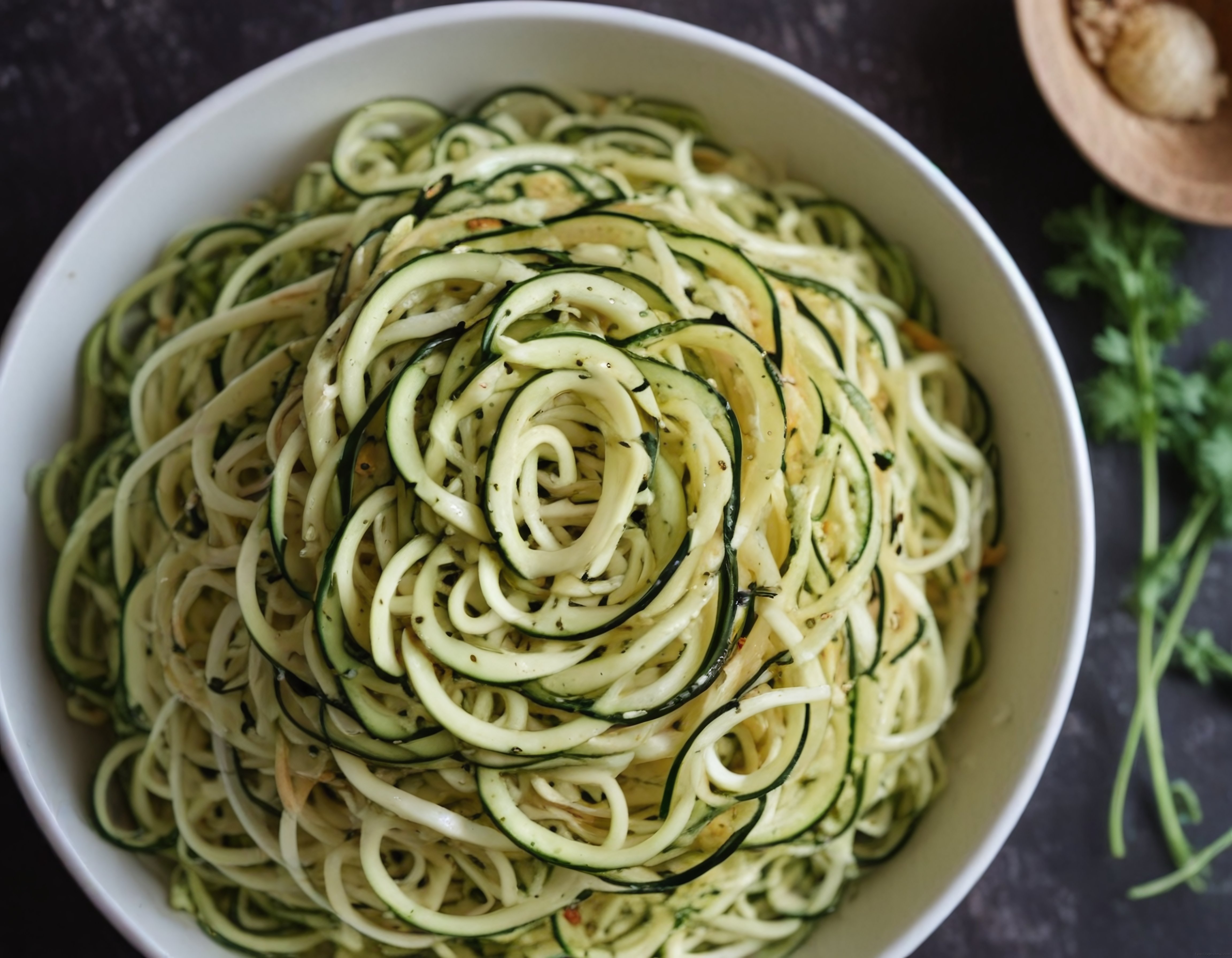 Zeytinyağlı Sarımsaklı Kabak Spagetti: Hafif ve Sağlıklı Tarif