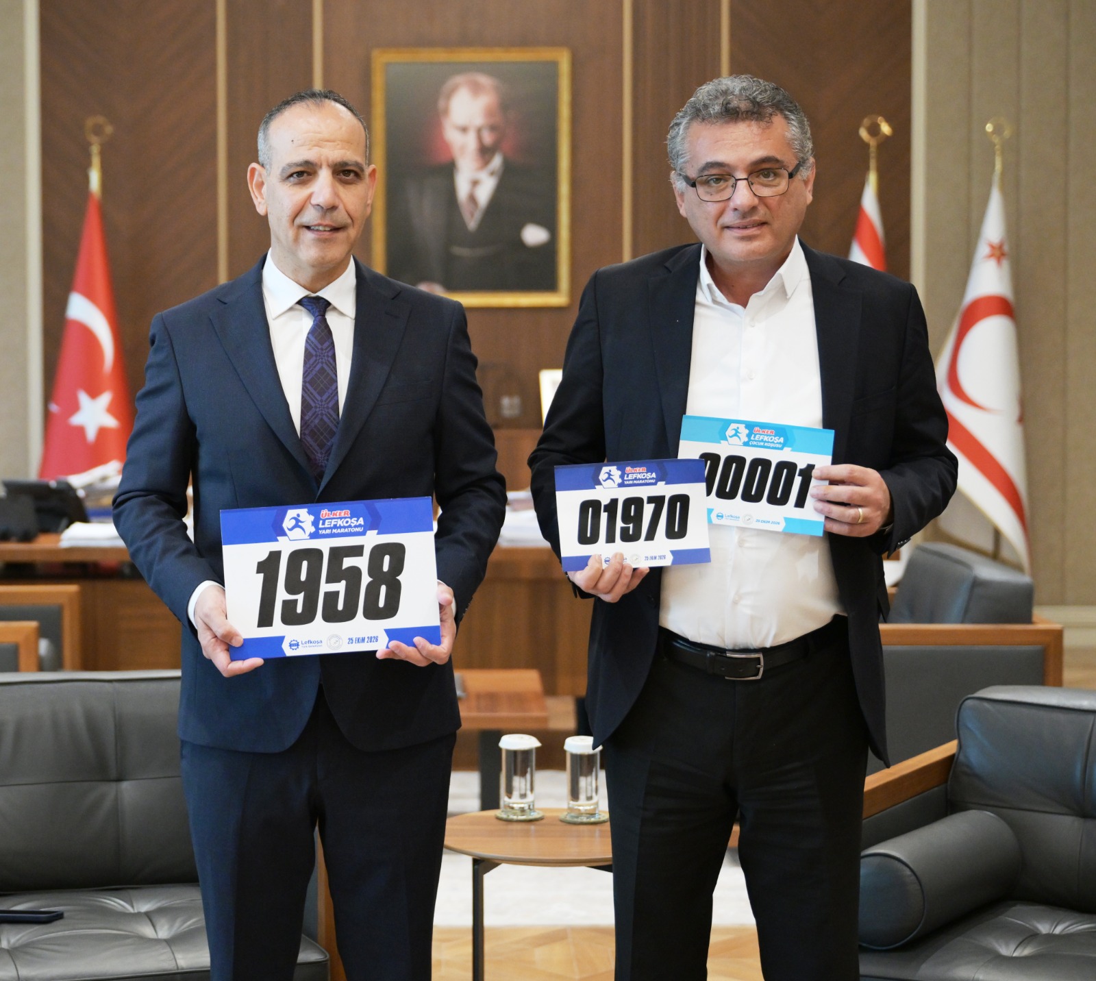 14. Ülker Lefkoşa Yarı Maratonu pazar günü koşulacak