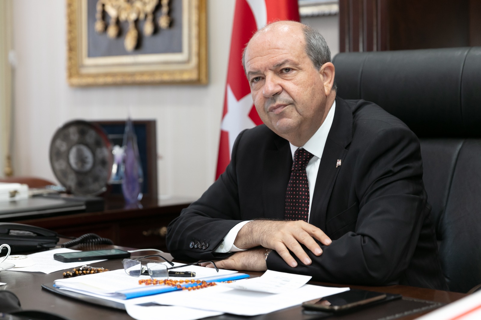5. Cumhurbaşkanı Ersin Tatar, Cumhuriyet'in 103. yılını kutladı