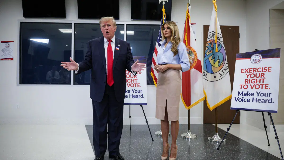 ABD Başkanı Trump, Florida'da erken oyunu kullandı