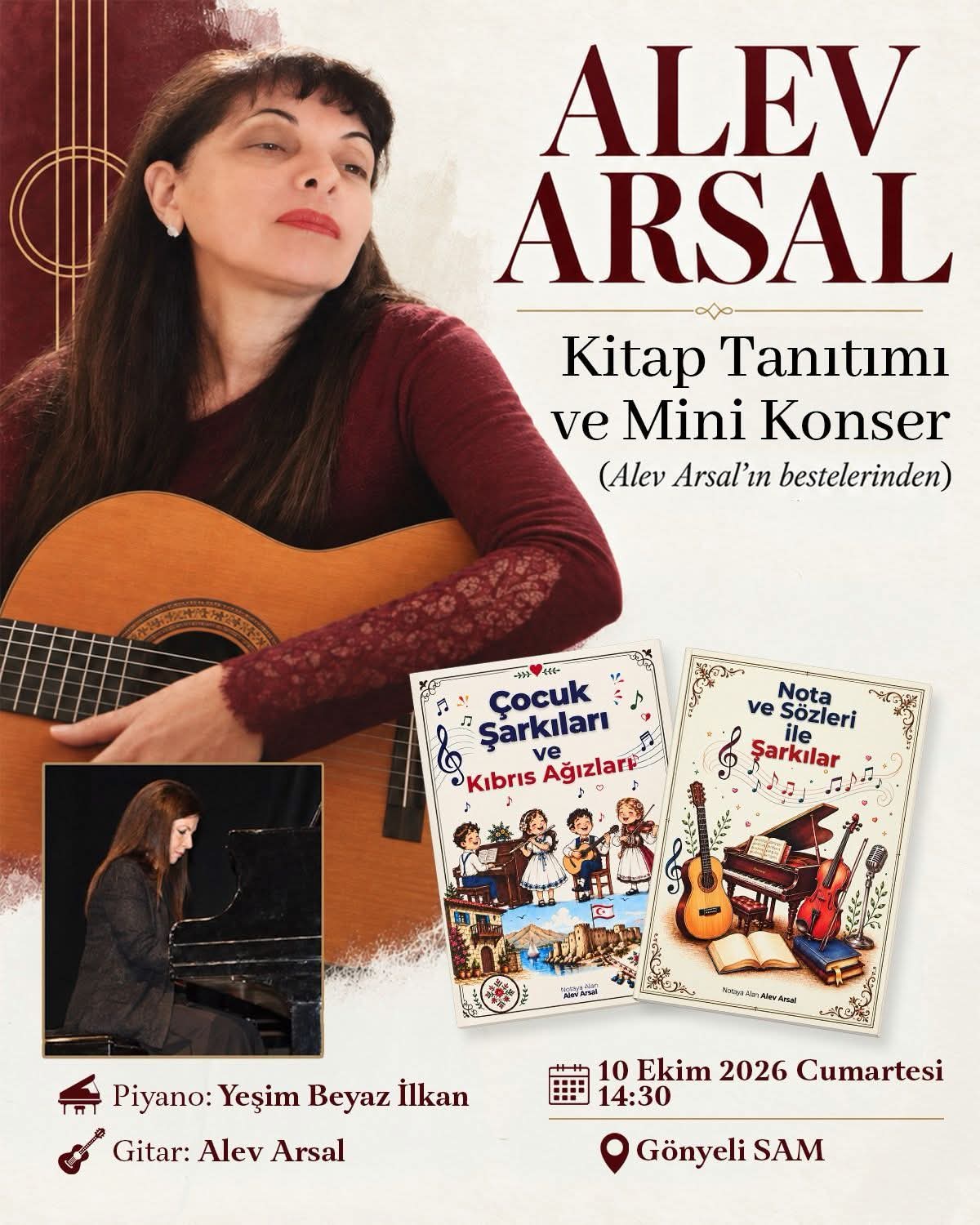 Alev Arsal’ın yeni eserleri Gönyeli SAM’da sahne alıyor