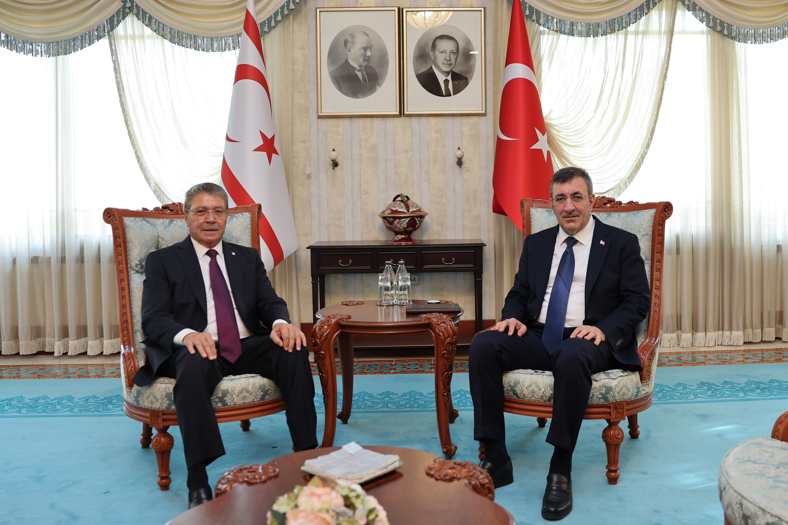 Cevdet Yılmaz: Ünal Üstel ile verimli bir görüşme gerçekleştirdik