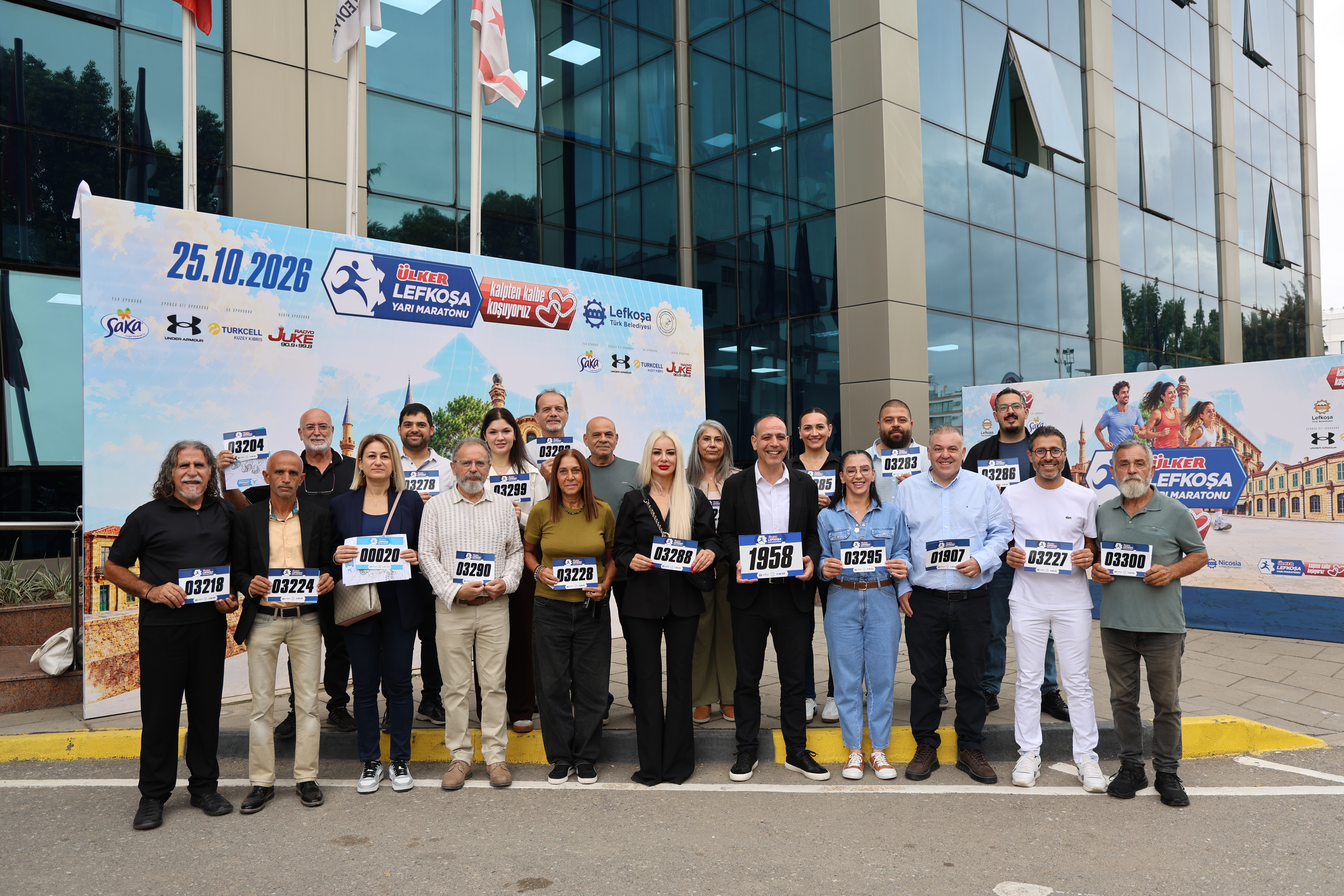 CTP adayları “Kalpten Kalbe Koşuyoruz” maratonunda bir arada