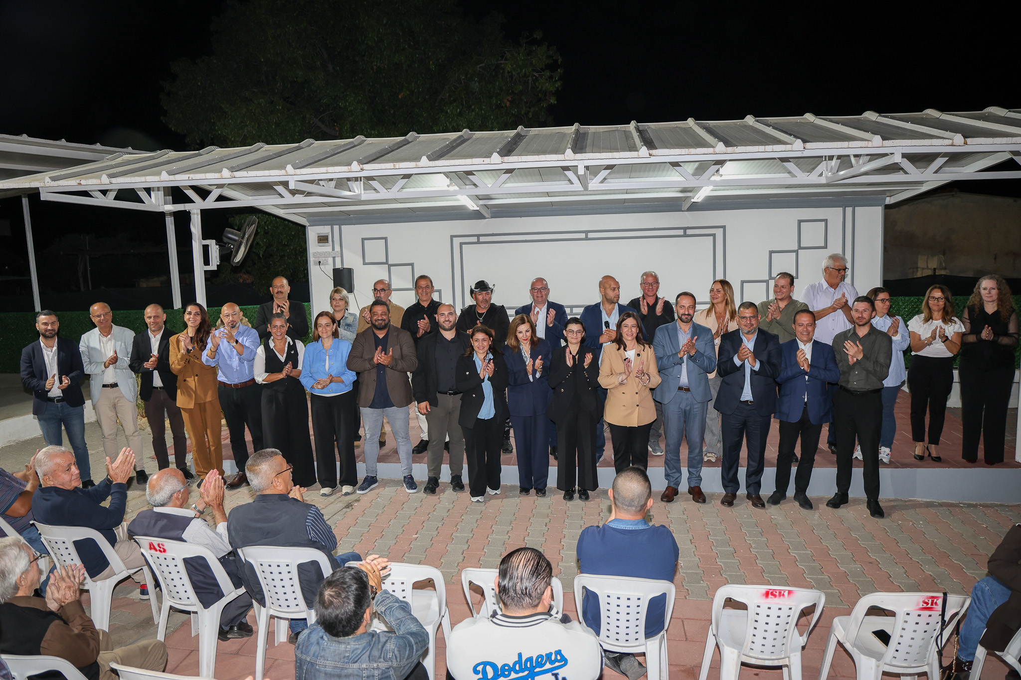 CTP Aydınköy'de halkla buluştu: göç ve dolu zararları gündemde