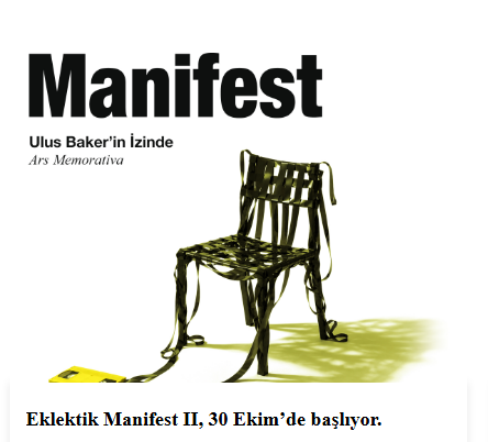 Eklektik Manifest 30 Ekim'de Ulus Baker'in düşünsel mirasıyla başlıyor