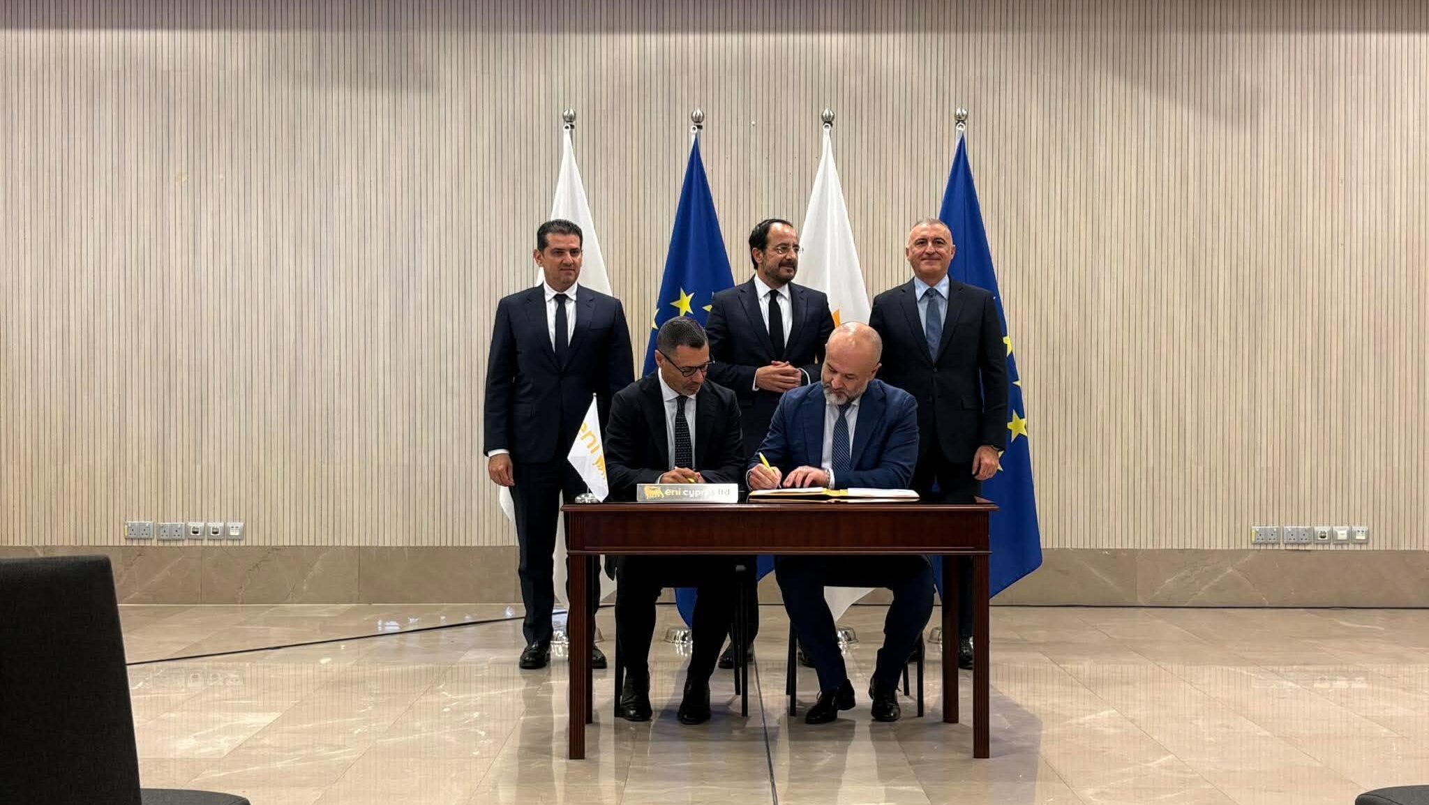 ENI ile Güney Kıbrıs arasında Kronos yatağı için altyapı sözleşmeleri imzalandı