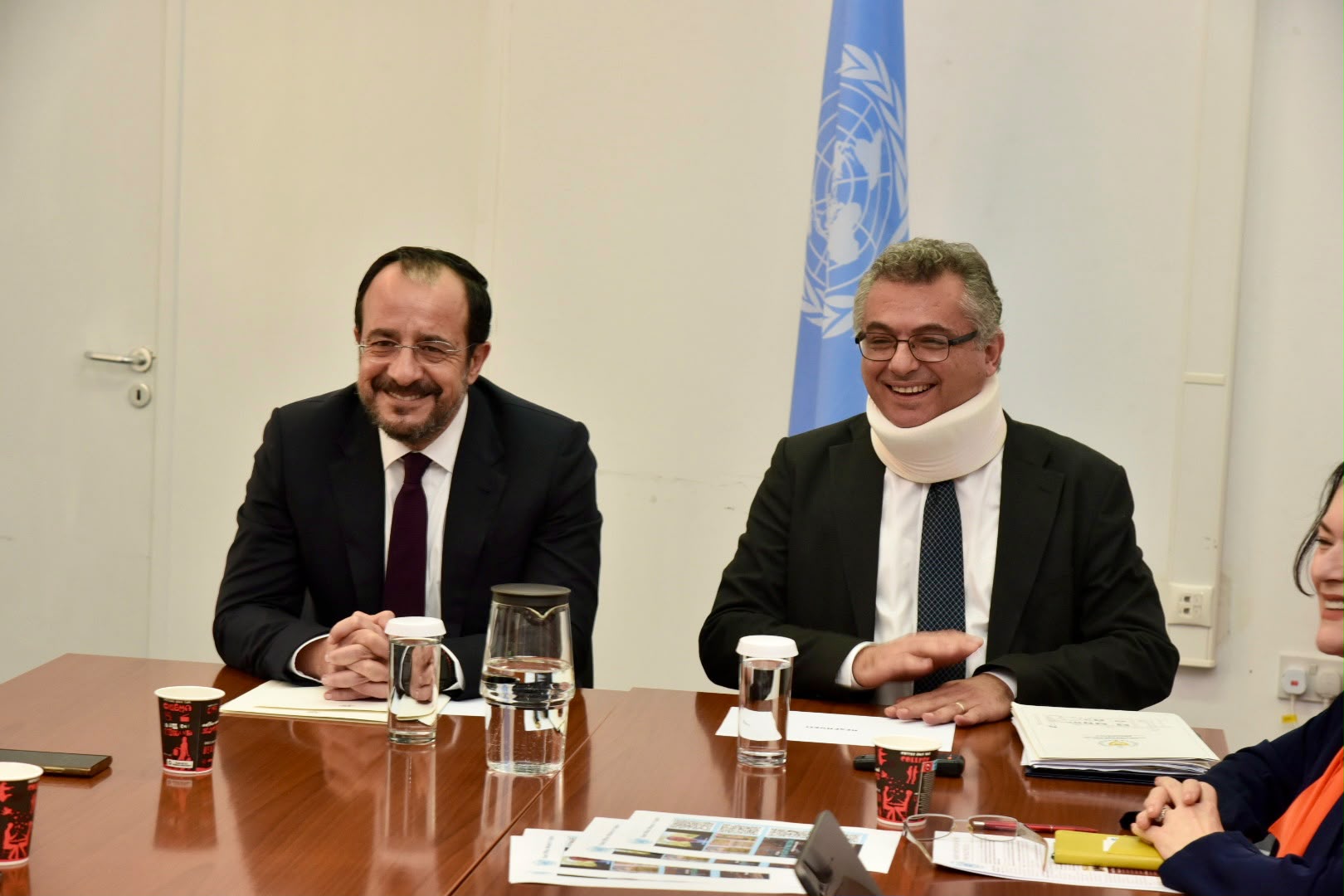 Erhürman ile Hristodulidis görüştü; liderler teknik komitelerle bir araya gelecek