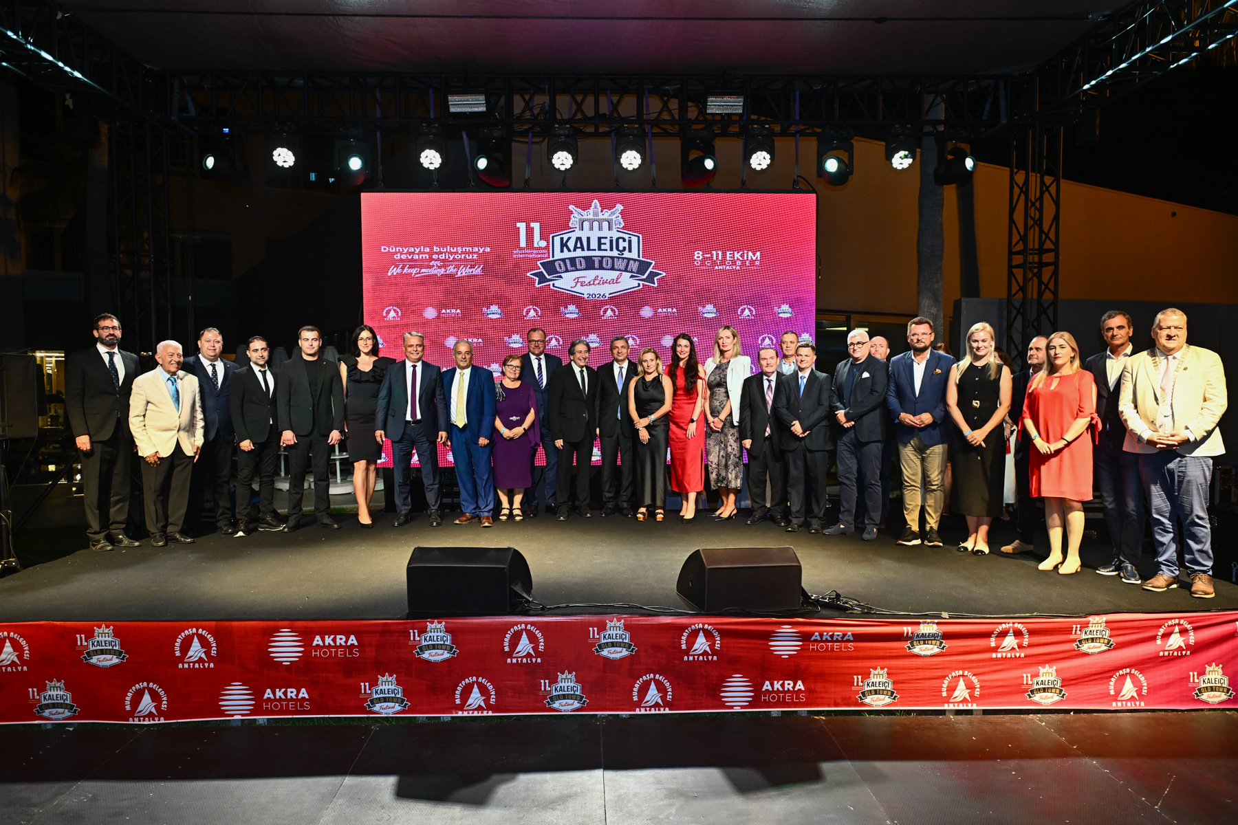 Gazimağusa heyeti Antalya'daki Kaleiçi Old Town Festivali'nde Kıbrıs lezzetlerini tanıttı