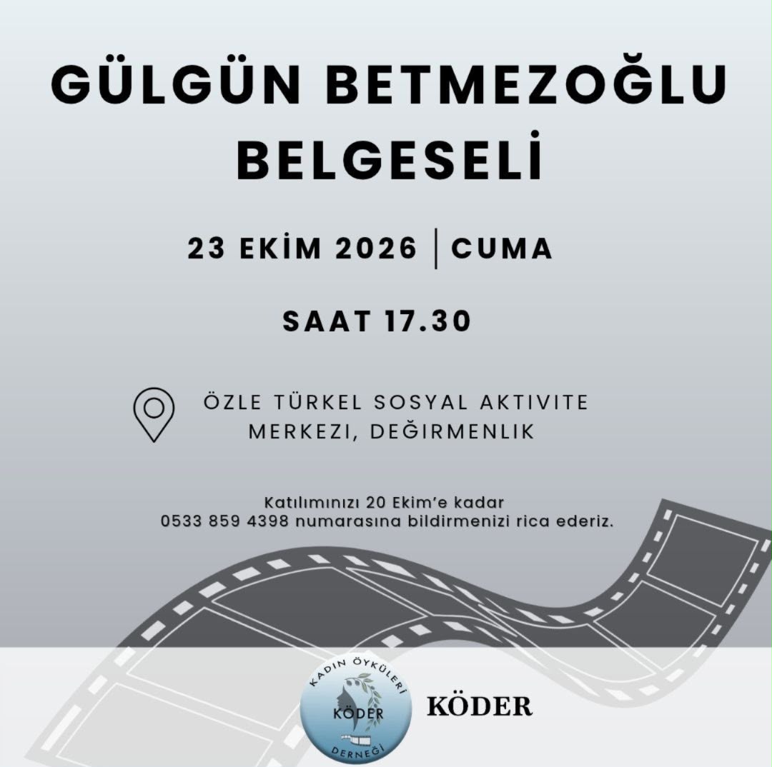 Gülgün Betmezoğlu'nun hayat hikayesi cuma günü perdeye taşınıyor