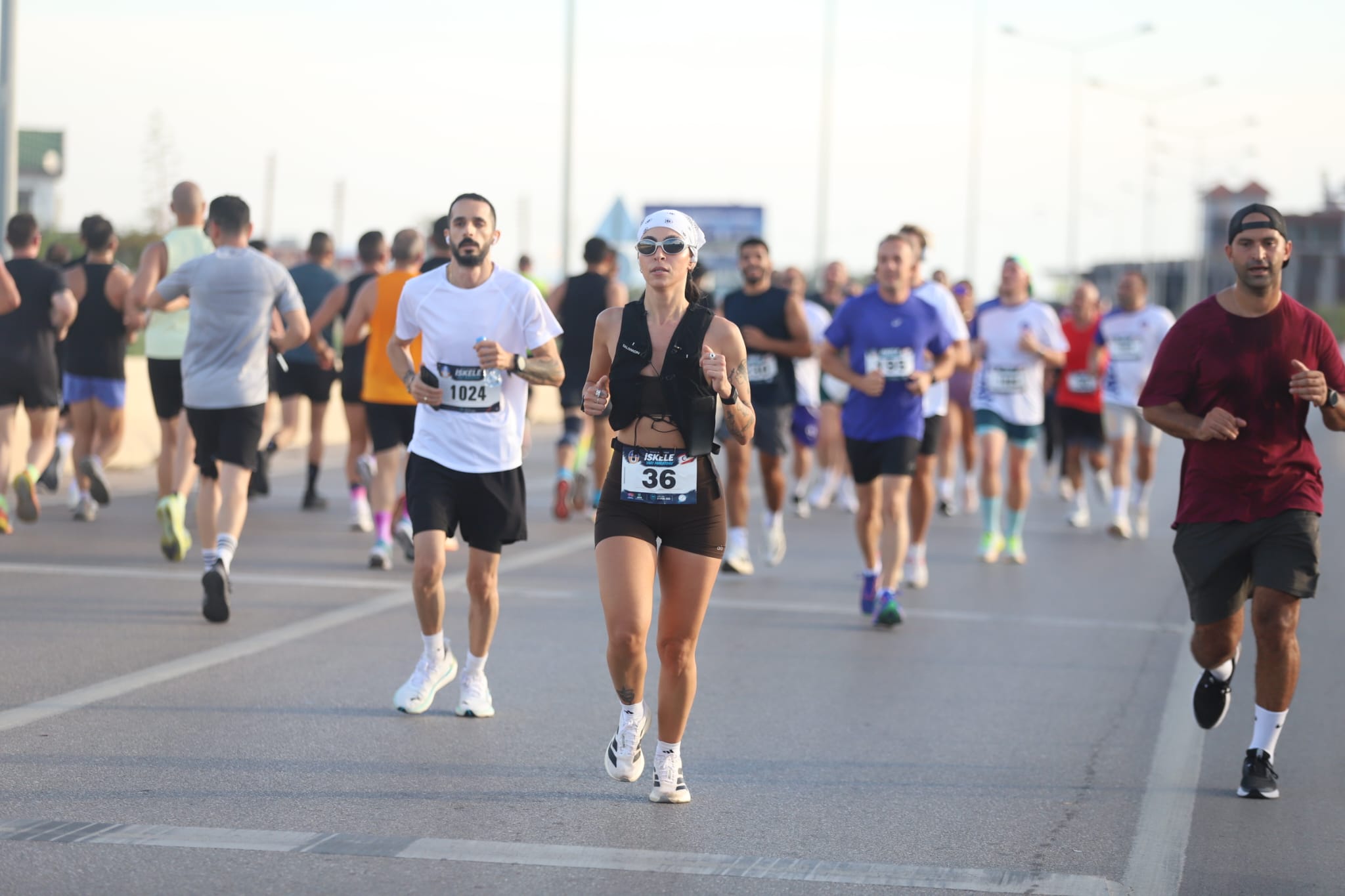 İskele Yarı Maratonu'nda “Her Adım Bir Gelecek” temasıyla koşu coşkusu