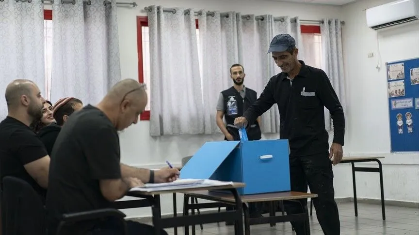 İsrail seçimlerinde çift zarf oyları hariç sandıkların sayımı tamamlandı