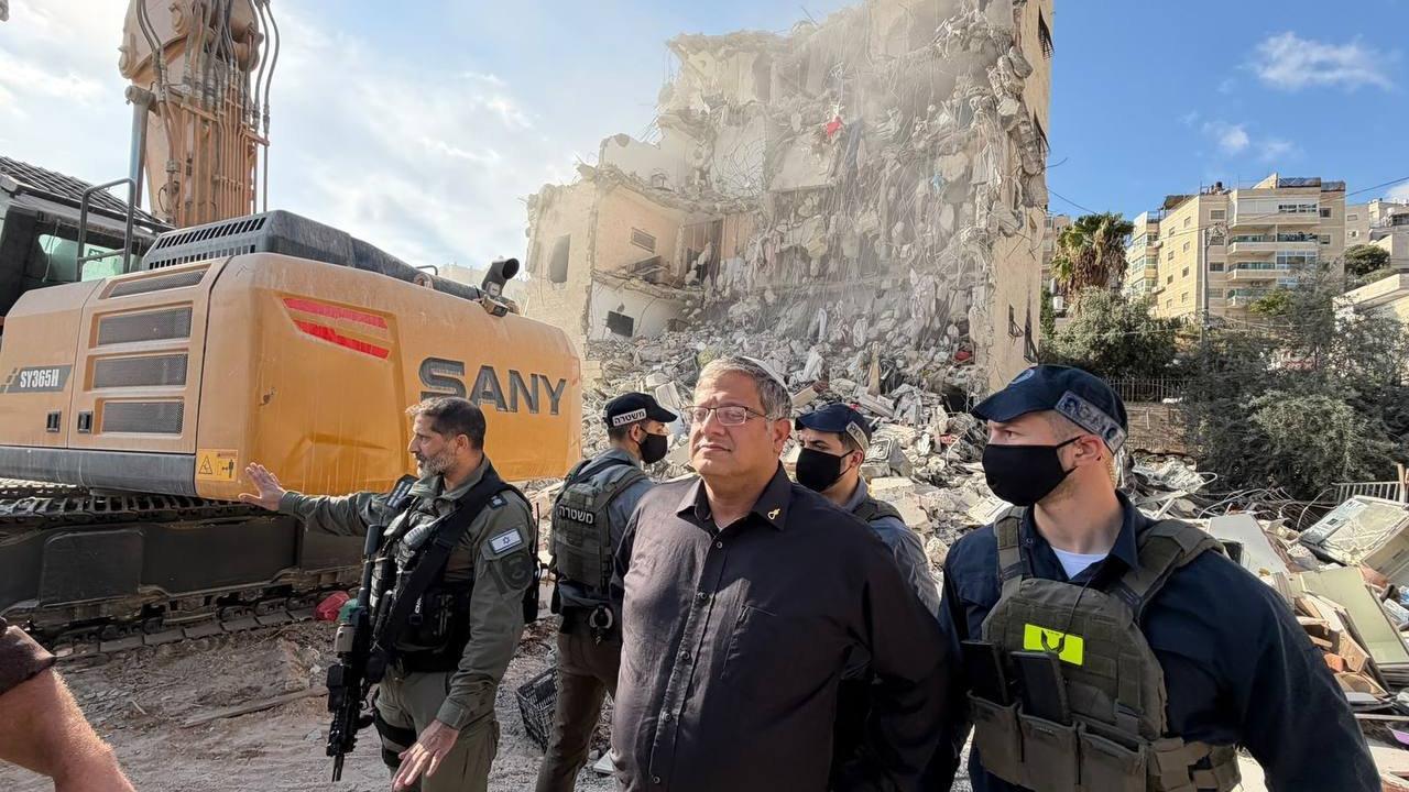 İsrail’in Ulusal Güvenlik Bakanı Ben‑Gvir Doğu Kudüs’te Ev Yıkımına Katıldı