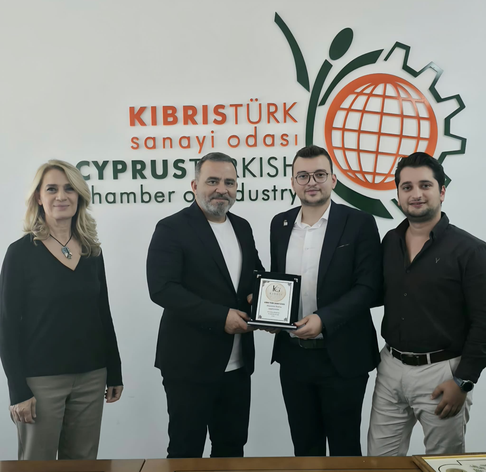 Kıbrıs GGÜD heyeti, KTSO'yu ziyaret etti