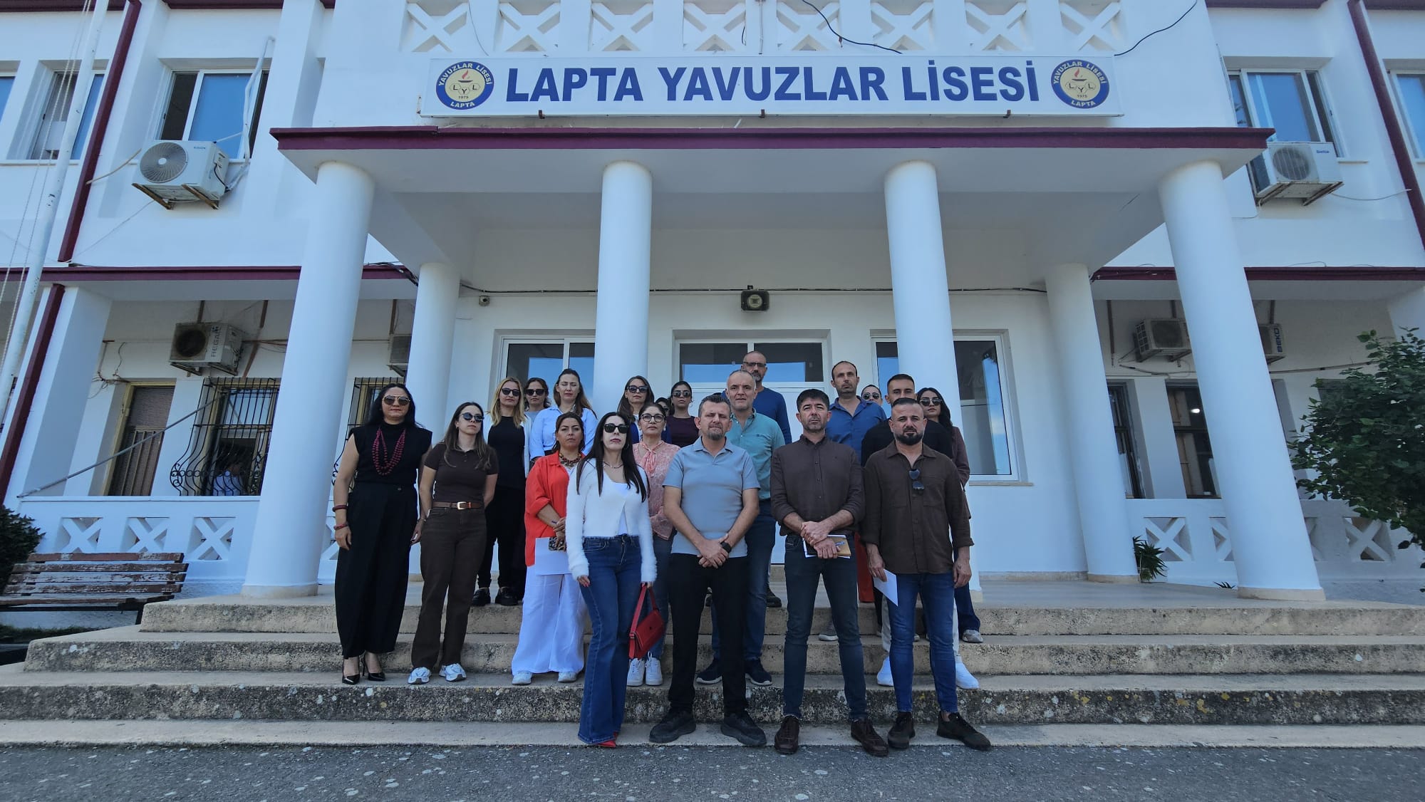 KTOEÖS, Lapta Yavuzlar Lisesi'ndeki altyapı ve kadro sorunlarını protesto etti