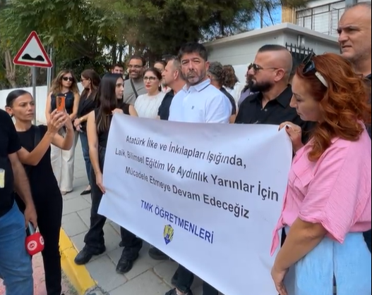 KTOEÖS, TMK’de uyarı grevi başlattı ve öğretmen iadesini kınadı