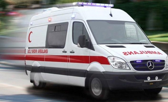 Lefkoşa’daki kavşak kazasında sürücü Yusuf Çobani yaralandı