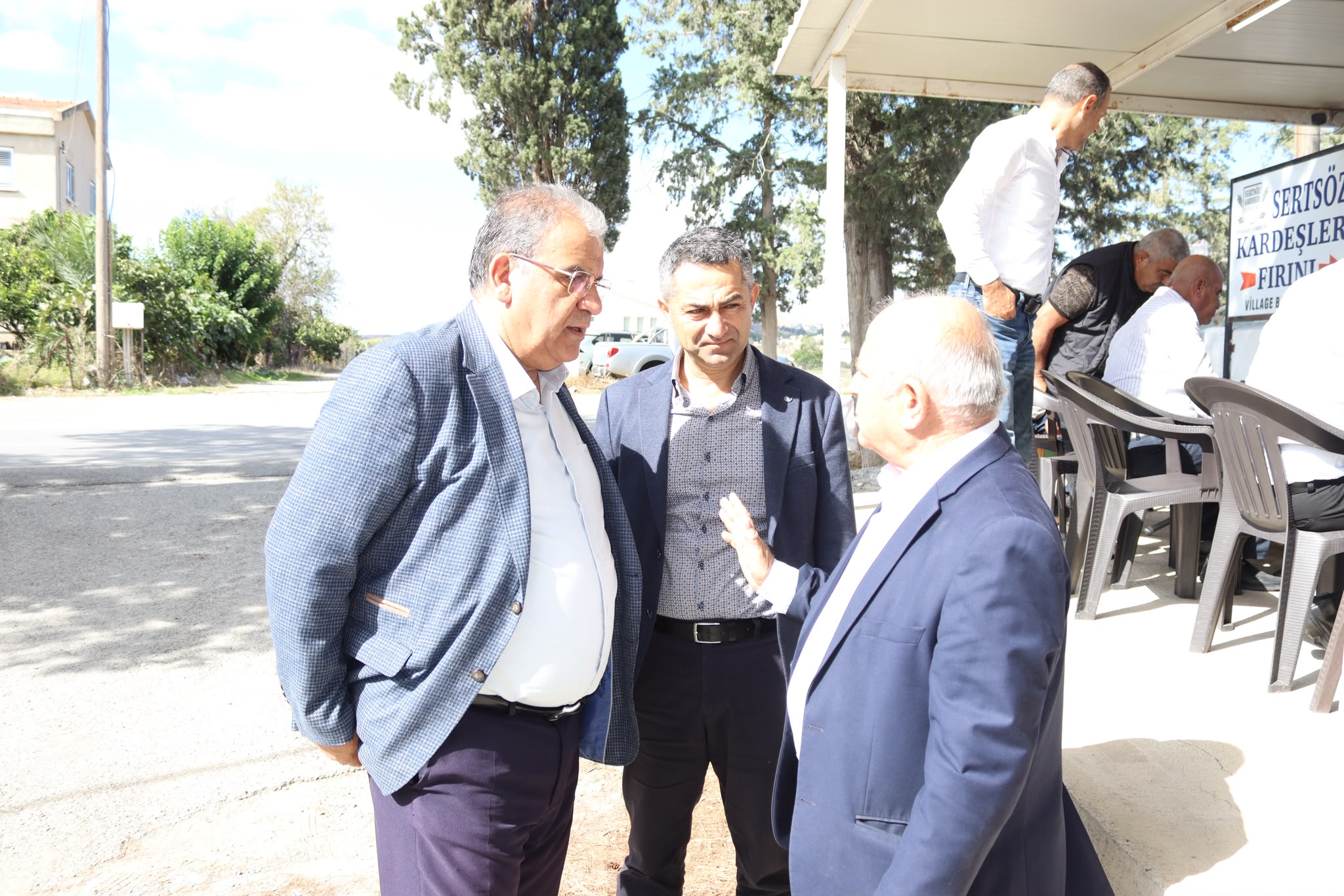 Mehmet Ali Tunçbilek, Boğaz'da halkın sorunlarını dinledi