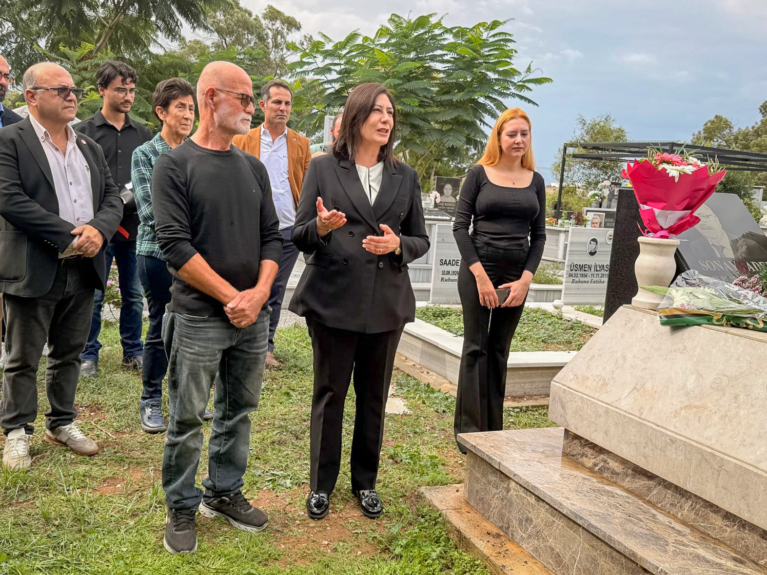 Sonay Adem ölümünün sekizinci yılında Gazimağusa'daki kabri başında anıldı