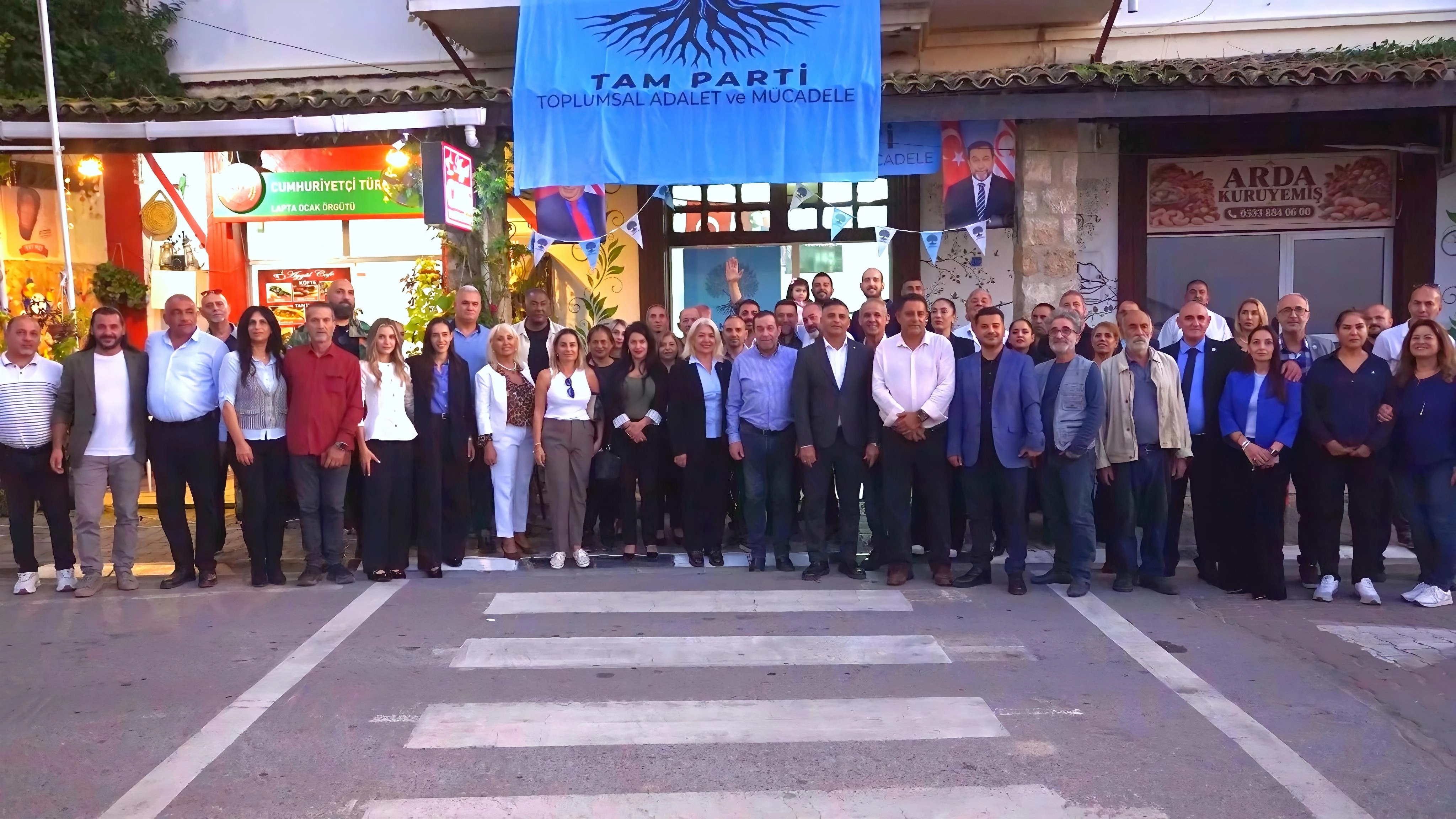 TAM Parti, Lapta–Alsancak–Çamlıbel Belediyesi meclis üyesi adaylarını tanıttı