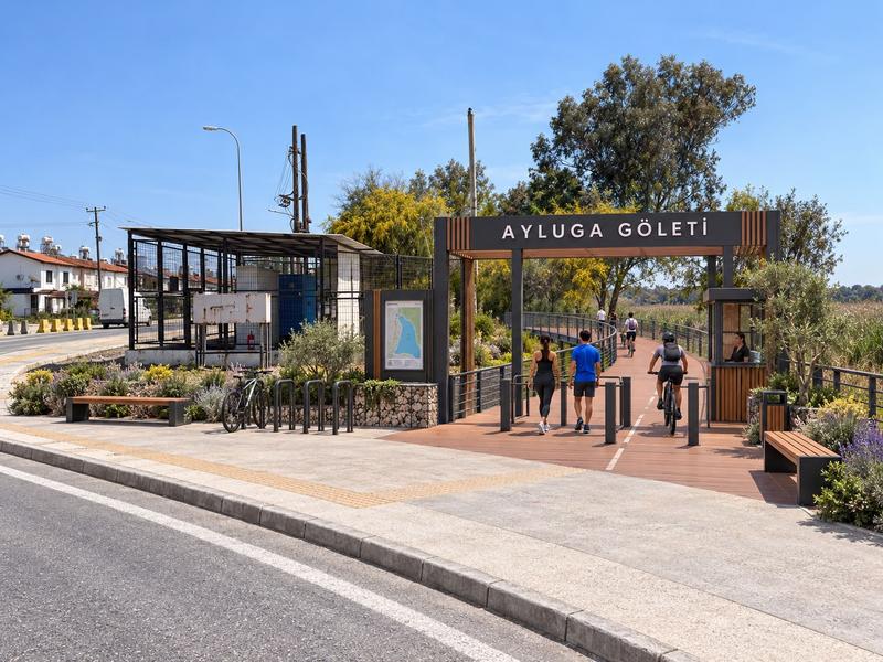 Ayluga’da Doğal Yaşam Parkı ve Bisiklet Yolları Projesi Başladı