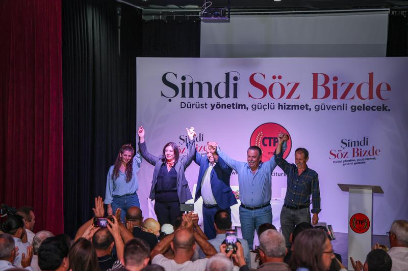CTP Lefke'de Kitle Toplantısıyla Yeni Döneme Hazır Olduğunu Açıkladı