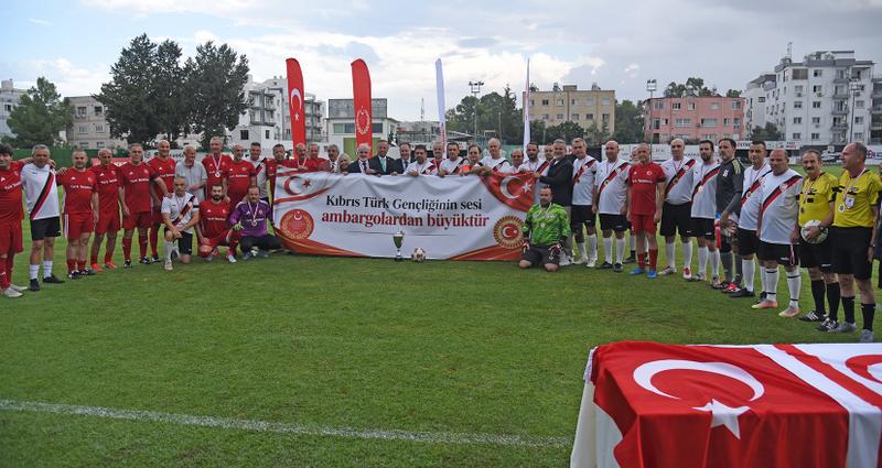 Cumhuriyet Meclisi ve TBMM Futbol Takımları Kıbrıs Türklerine Dostluk Maçıyla Destek Verdi