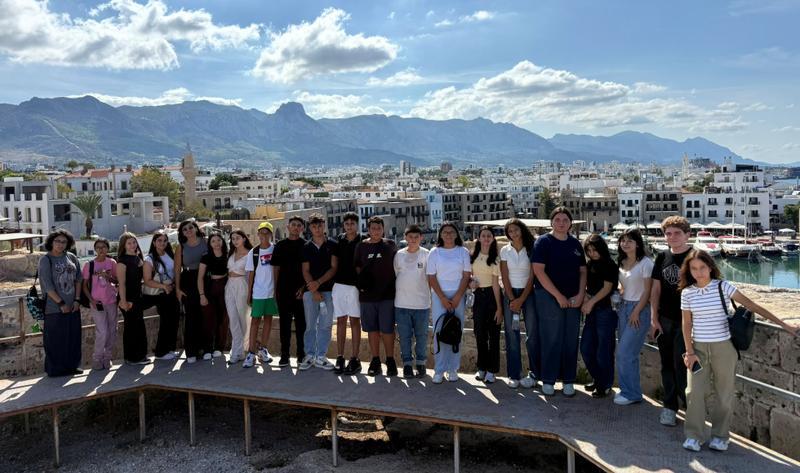 Karpaz Gençleri “Ülkemi Tanıyorum” projesiyle Girne’yi keşfetti