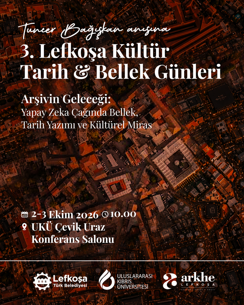 Lefkoşa’da 3. Kültür, Tarih ve Bellek Şöleni 2‑3 Ekim’de Kapılarını Açıyor