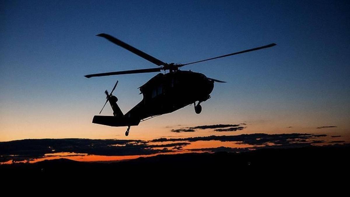 Ondo eyaletinde helikopter çarptı, olay yerinde güvenlik güçleri seferber edildi