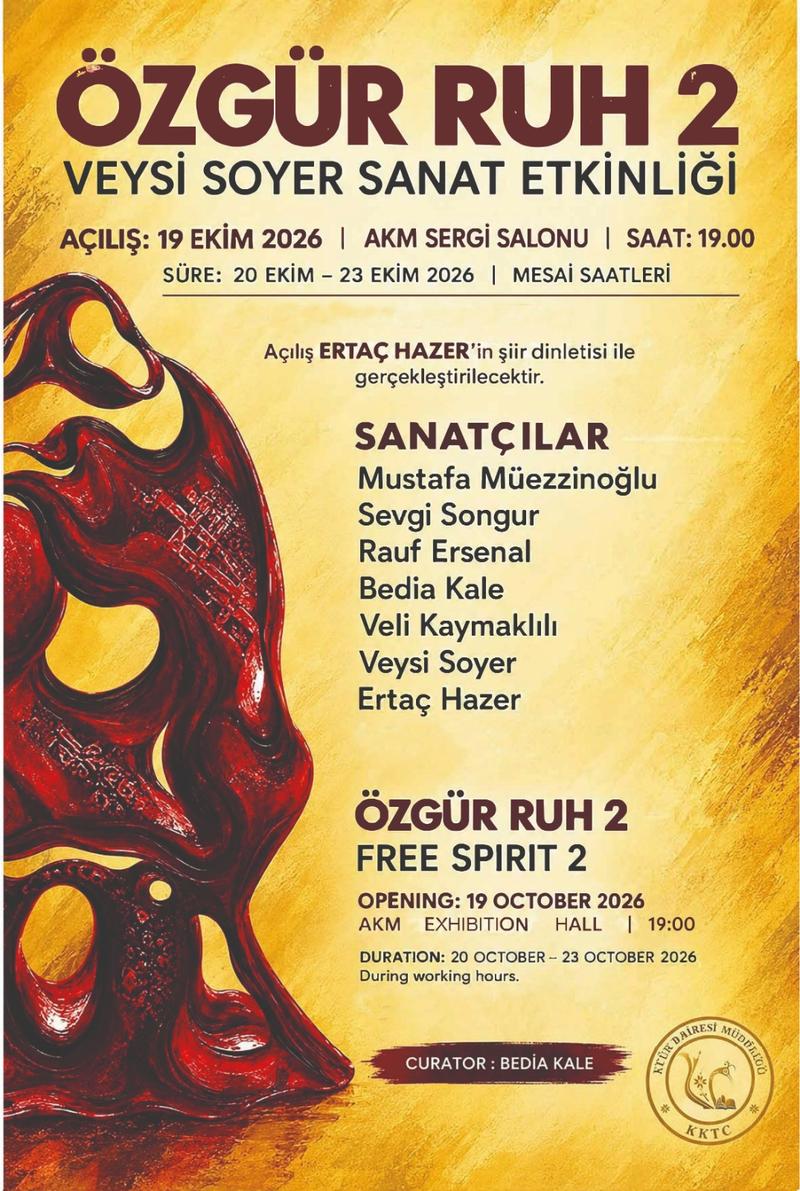 Özgür Ruh 2: Sanat ve İfade Dolu Bir Buluşma AKM’de Açılıyor