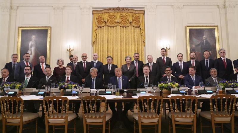 Trump, yapay zekâ devleriyle Beyaz Saray’da strateji toplantısı yaptı